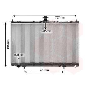 Achetez des Radiateur du moteur VAN WEZEL 32002215 à prix pour 140,19 €