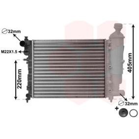 Achetez des Radiateur du moteur VAN WEZEL 09002115 à prix pour 84,32 €