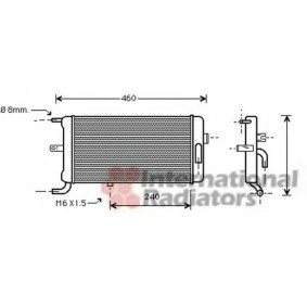 Acquista Radiatore motore da VAN WEZEL 03002058 a buon mercato per soli 327,70 €