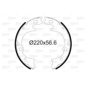 Comprar Juego de zapatas de frenos de VALEO 562757 a bajo precio de 69,66 €