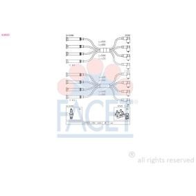 Compre Jogo de cabos de ignição da FACET 4.8623 a um preço baixo por 112,58 €