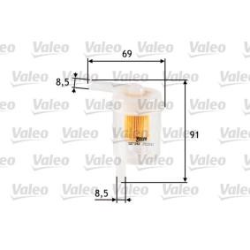 Köp Bränslefilter av VALEO 587048 till det låga priset 94,30 kr