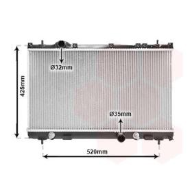 Achetez des Radiateur du moteur VAN WEZEL 07002087 à prix pour 171,83 €