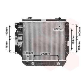 Achetez des Radiateur du moteur VAN WEZEL 21002022 à prix pour 252,80 €