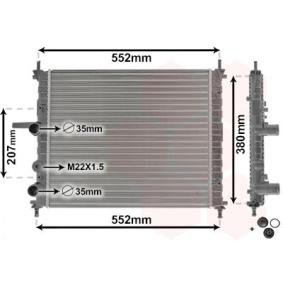 Acquista Radiatore motore da VAN WEZEL 17002182 a buon mercato per soli 125,11 €