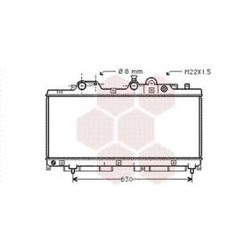 Achetez des Radiateur du moteur VAN WEZEL 17002147 à prix pour 215,44 €