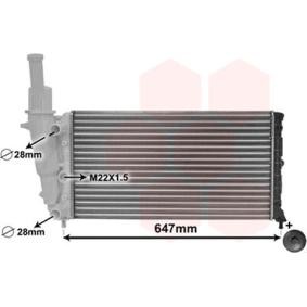 Achetez des Radiateur du moteur VAN WEZEL 17002140 à prix pour 115,95 €