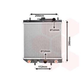 Kjøp Radiator, motorkjøling av VAN WEZEL 11002045 til den lave prisen 1859,33 NOK