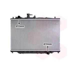 Kjøp Radiator, motorkjøling av VAN WEZEL 27002048 til den lave prisen 1622,07 NOK