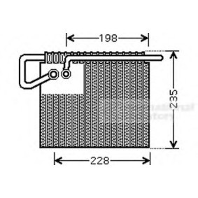 Verdampfer, Klimaanlage 3000V397