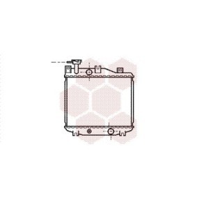 Achetez des Radiateur du moteur VAN WEZEL 11002005 à prix pour 162,46 €