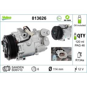 Köp AC-kompressor av VALEO 813626 till det låga priset 8314,42 kr
