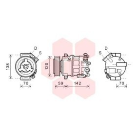 Acquista Compressore aria condizionata da VAN WEZEL 3700K577 a buon mercato per soli 687,80 €
