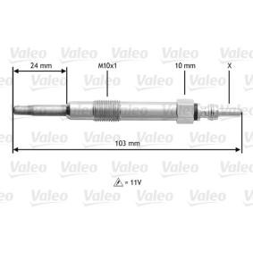 Comprar Bujía de precalentamiento de VALEO 345114 a bajo precio de 12,96 €