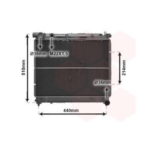 Kjøp Radiator, motorkjøling av VAN WEZEL 52002036 til den lave prisen 3937,37 NOK