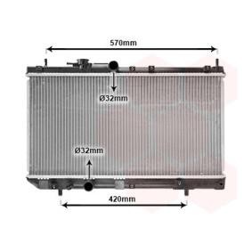 Achetez des Radiateur du moteur VAN WEZEL 11002033 à prix pour 98,40 €