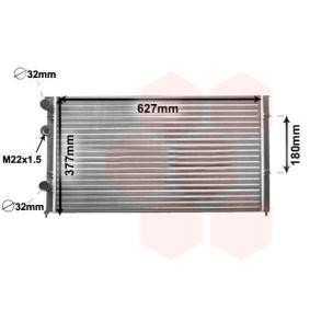 Achetez des Radiateur du moteur VAN WEZEL 58002027 à prix pour 70,49 €