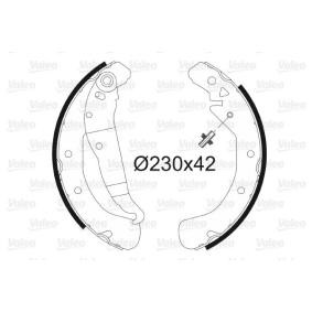Comprar Juego de zapatas de frenos de VALEO 562640 a bajo precio de 29,39 €