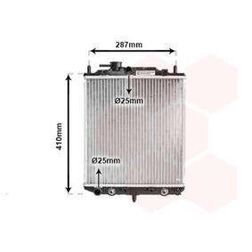 Kjøp Radiator, motorkjøling av VAN WEZEL 11002048 til den lave prisen 1667,15 NOK