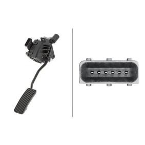 Gaspedalsensor von HELLA für Corsa C Schrägheck (X01) günstig online kaufen