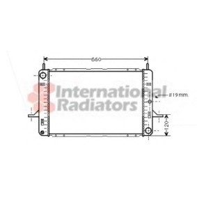 Acquista Radiatore motore da VAN WEZEL 18002122 a buon mercato per soli 382,35 €