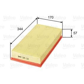 Köp Luftfilter av VALEO 585321 till det låga priset 145,44 kr