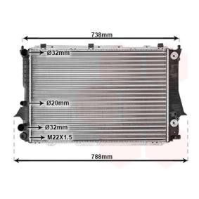 Acquista Radiatore motore da VAN WEZEL 03002078 a buon mercato per soli 120,57 €