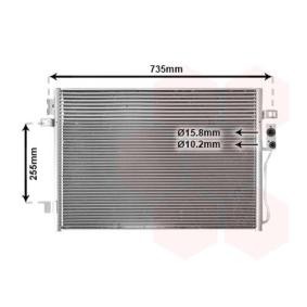 Achetez des Condenseur, climatisation VAN WEZEL 07005100 à prix pour 223,53 €