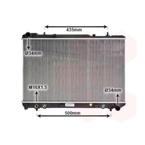Kjøp Radiator, motorkjøling av VAN WEZEL 81002025 til den lave prisen 4046,61 NOK