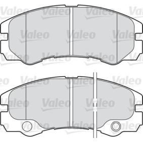Acquista Kit pastiglie freni da VALEO 598460 a buon mercato per soli 119,43 €