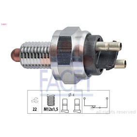 Acquista Interruttore, Luce di retromarcia da FACET 7.6003 a buon mercato per soli 43,07 €