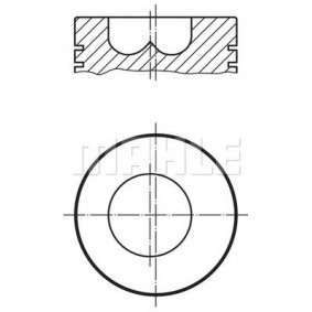 Kolben 2132400 DAF von MAHLE ORIGINAL