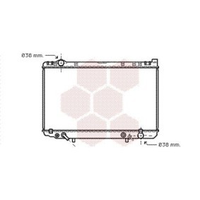 Achetez des Radiateur du moteur VAN WEZEL 53002207 à prix pour 183,64 €