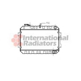 Achetez des Radiateur du moteur VAN WEZEL 27002017 à prix pour 314,42 €
