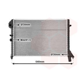 Kjøp Radiator, motorkjøling av VAN WEZEL 59002060 til den lave prisen 1971,34 NOK