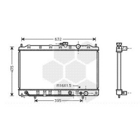 Acquista Radiatore motore da VAN WEZEL 32002132 a buon mercato per soli 292,82 €