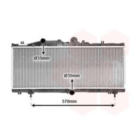 Achetez des Radiateur du moteur VAN WEZEL 17002166 à prix pour 224,48 €