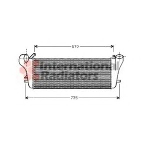 Kjøp Intercooler av VAN WEZEL 43004223 til den lave prisen 11007,36 NOK
