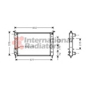 Acquista Radiatore motore da VAN WEZEL 17002226 a buon mercato per soli 162,20 €