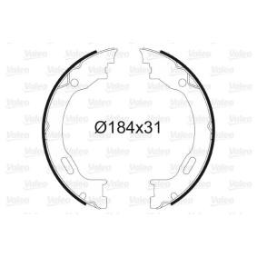 Comprar Zapata de freno de mano de VALEO 564010 a bajo precio de 27,31 €