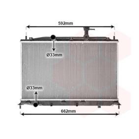 Achetez des Radiateur du moteur VAN WEZEL 82002188 à prix pour 168,88 €