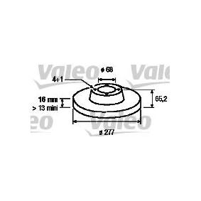 Comprar Disco de freno de VALEO 186520 a bajo precio de 120,71 €