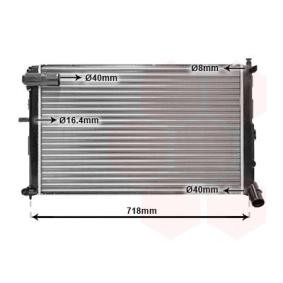 Achetez des Radiateur du moteur VAN WEZEL 09002074 à prix pour 194,61 €