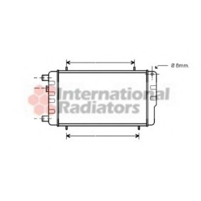 Achetez des Radiateur du moteur VAN WEZEL 02002004 à prix pour 264,97 €