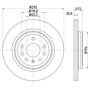 HYUNDAI Wasserpumpe von HELLA