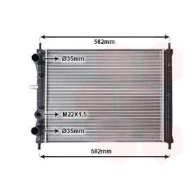 Acquista Radiatore motore da VAN WEZEL 17002161 a buon mercato per soli 125,86 €