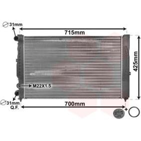Acquista Radiatore motore da VAN WEZEL 03002108 a buon mercato per soli 139,65 €