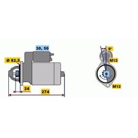 Köp Startmotor av BOSCH 0 001 218 111 till det låga priset 8225,70 kr