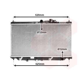 Achetez des Radiateur du moteur VAN WEZEL 25002011 à prix pour 137,20 €