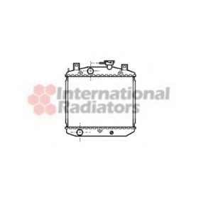 Achetez des Radiateur du moteur VAN WEZEL 11002018 à prix pour 226,43 €